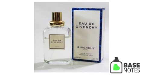 eau de givenchy basenotes